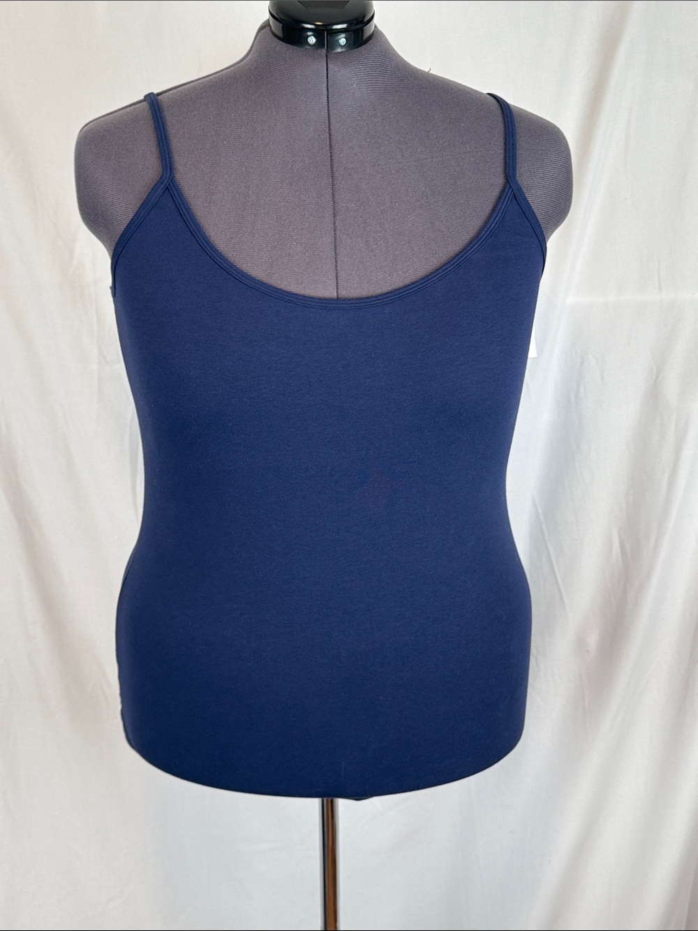 Women's Old Navy Blue Spaghetti Strap Camisole First Layer Tank Top Size 2X NWT
